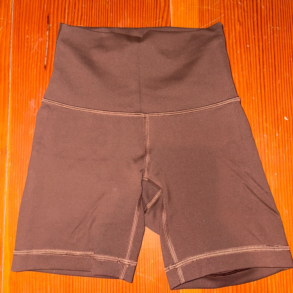 lululemon athletica Brown Bike Shorts